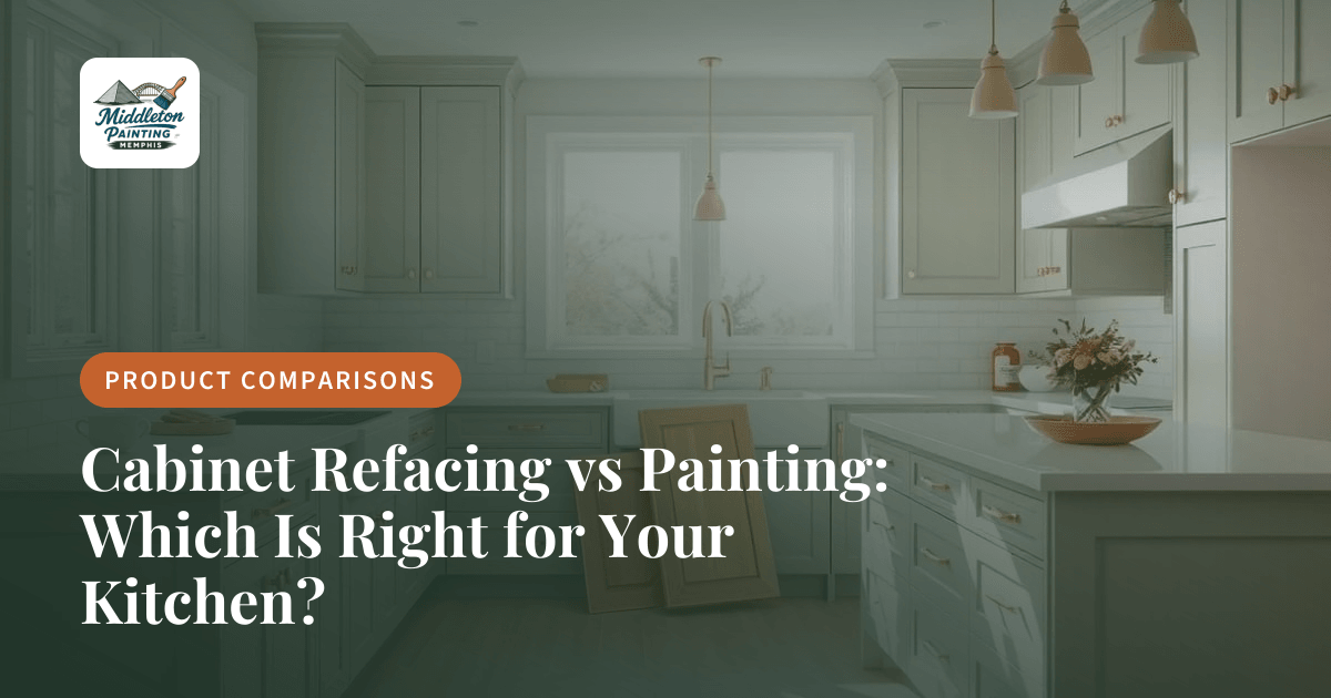 Cabinet Refacing vs Painting: Which Is Right for Your Kitchen?