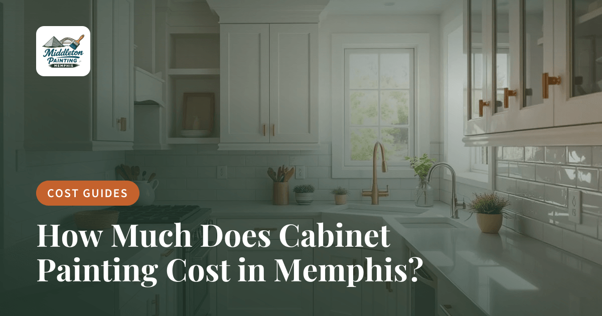 How Much Does Cabinet Painting Cost in Memphis?