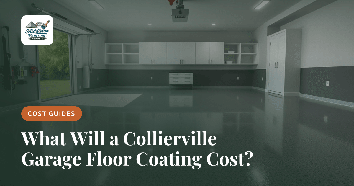 What Will a Collierville Garage Floor Coating Cost?
