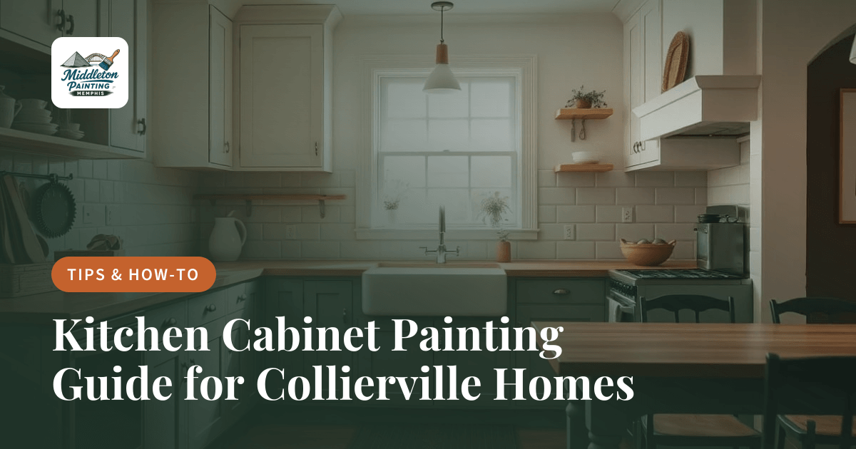 Kitchen Cabinet Painting Guide for Collierville Homes