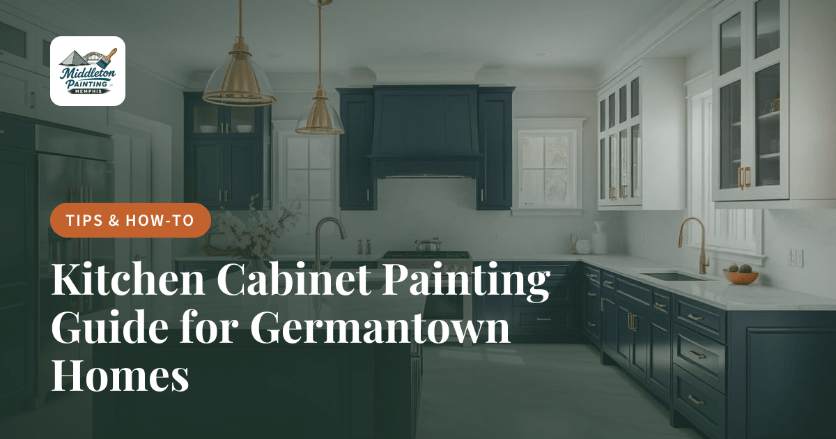 Kitchen Cabinet Painting Guide for Germantown Homes