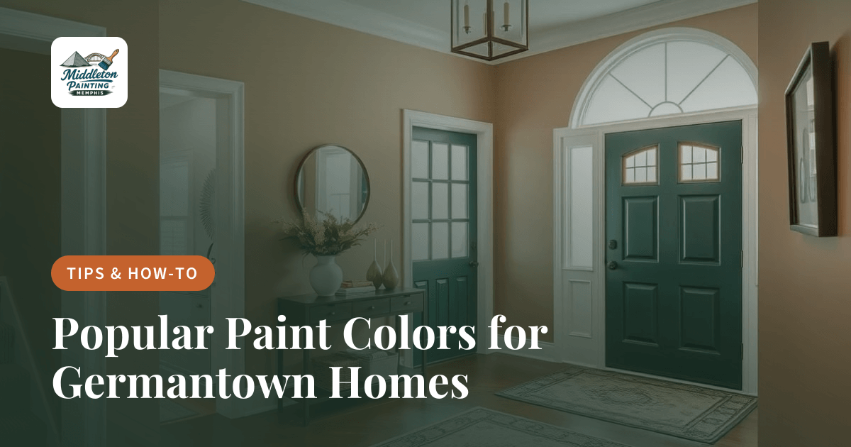 Popular Paint Colors for Germantown Homes